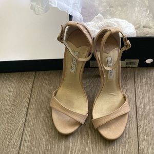 NWT tony Bianco Ambrose nude heels